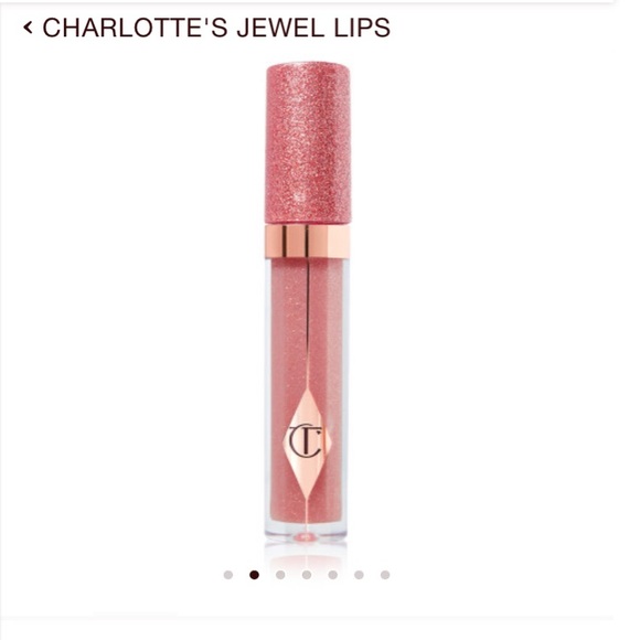 Brand New Charlotte Tilbury Jewel Lip Gloss in Pillow Talk - Picture 1 of 6